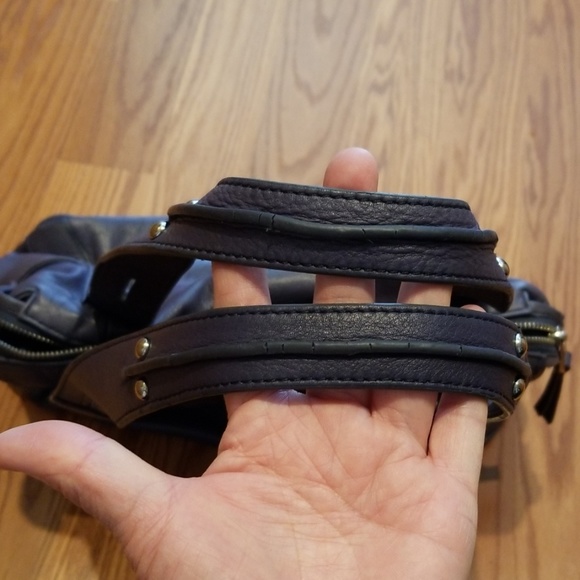 Perlina Leather Satchel Purse - Picture 8 of 8